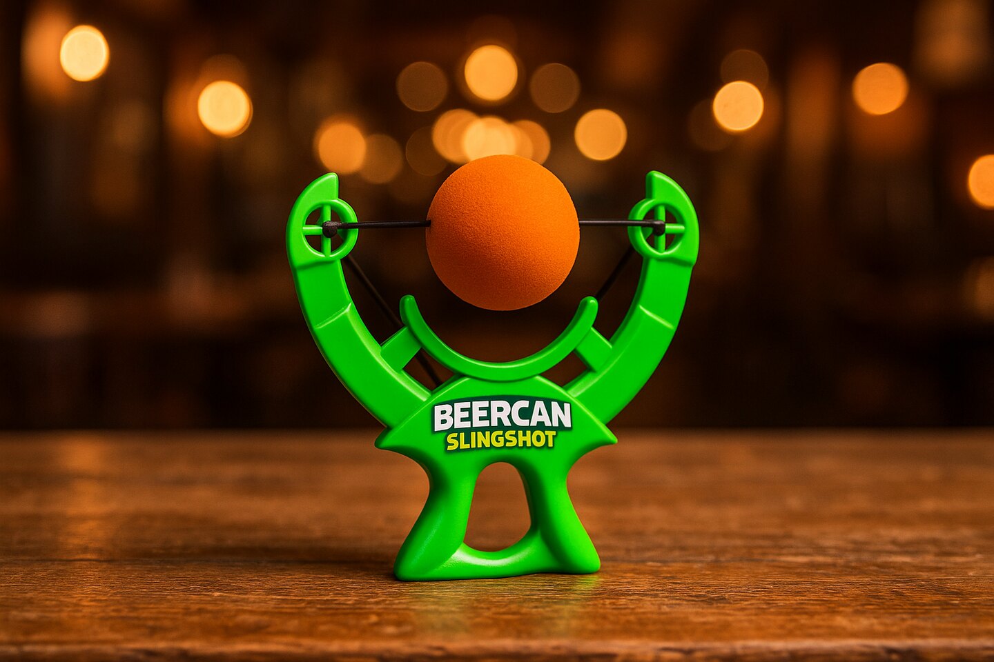 Drankspel met mini bierblikjes om om te mikken